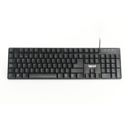 iggual Teclado estandar CK FRAMELESS 105T negro