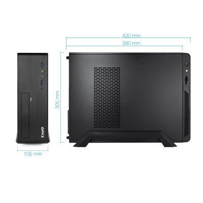 Tooq Caja Micro ATX ITX TQC 3006DU3C 500W USB30