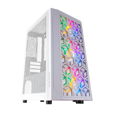 MARS GAMING Caja Micro atx MCMESH White