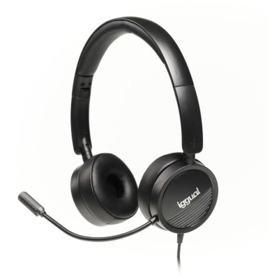 iggual Auriculares con micro Dual Tech USB 35 mm iggual Auriculares con micro Dual Tech USB 35 mm