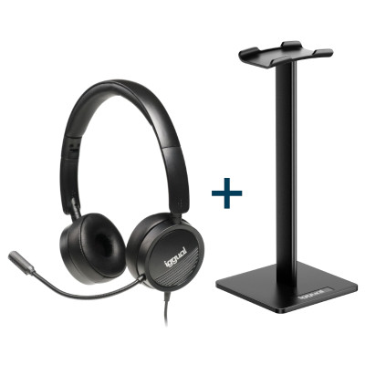 iggual Kit auriculares Dual Tech soporte SA22 iggual Kit auriculares Dual Tech soporte SA22