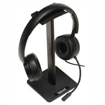 iggual Kit auriculares Dual Tech soporte SA22 iggual Kit auriculares Dual Tech soporte SA22