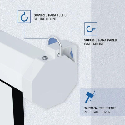 iggual Pantalla manual 4 3 112 200x200 cm