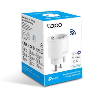 TP Link Tapo P115 1 pack WiFi Enchufe Int Mini TP Link Tapo P115 1 pack WiFi Enchufe Int Mini