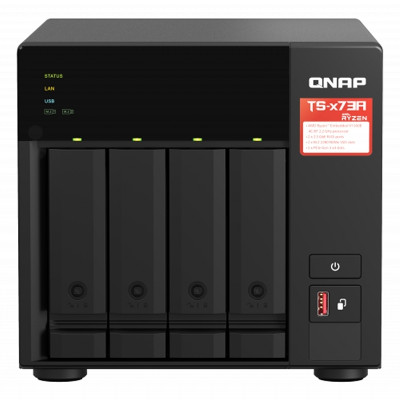 QNAP TS 473A 8G NAS 4XHDD Bay 2x25GbE 4xUSB