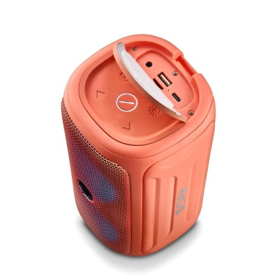 NGS ALTAVOZ PORTATIL BT RGB IPX5 ROLLERBEASTCORAL NGS ALTAVOZ PORTATIL BT RGB IPX5 ROLLERBEASTCORAL