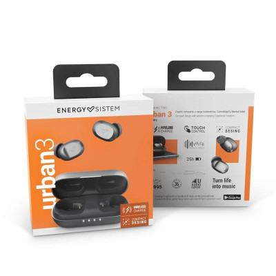 Energy Sistem Auriculares Urban3 Graphite BT 50