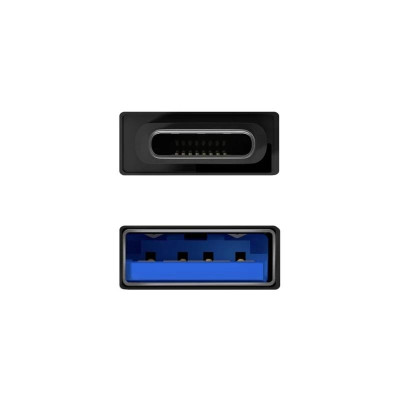 Aisens Mini Adaptador USB 32 Gen1 3A CM AH Negro