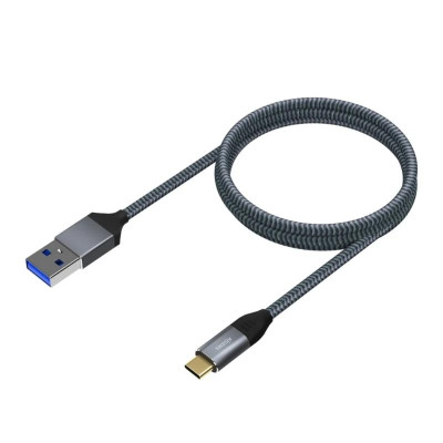 Aisens Cable USB 31 Gen2 Alu 3A CM AM Gris 20M Aisens Cable USB 31 Gen2 Alu 3A CM AM Gris 20M