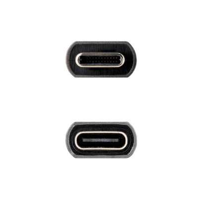 Nanocable Cable USB 32 Gen2 USB C M H 05 M Negro Nanocable Cable USB 32 Gen2 USB C M H 05 M Negro
