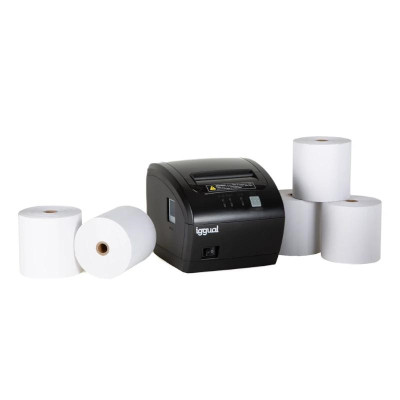 Kit impresora termica TP EASY 80 5 rollos Kit impresora termica TP EASY 80 5 rollos