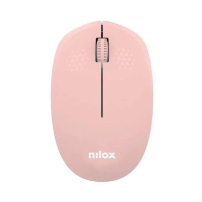 Nilox Raton Wireless 1000 DPI 3 botones Rosa