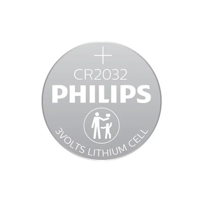Philips Pila Boton Litio CR2032 3v Blister5