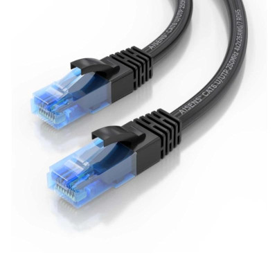 Aisens Cable RJ45 Cat6 UTP AWG26 CCA Negro 15M