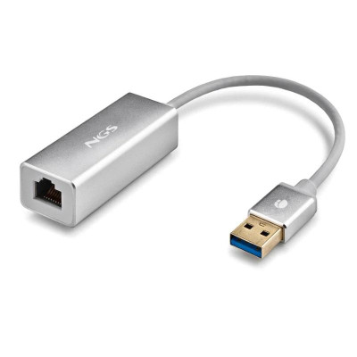 NGS Adaptador Hacker 30 usb a lan 1GBPS CABLE 15C