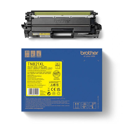 Brother Toner TN821XLY Amarillo