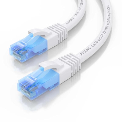 Aisens Cable RJ45 CAT6 UTP AWG26 CCA Blanco 50 Aisens Cable RJ45 CAT6 UTP AWG26 CCA Blanco 50