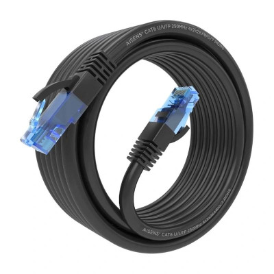 Aisens Cable RJ45 CAT6 UTP AWG26 CCA Negro 50M Aisens Cable RJ45 CAT6 UTP AWG26 CCA Negro 50M