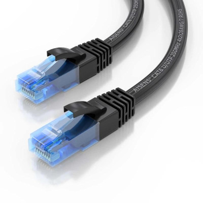 Aisens Cable RJ45 CAT6 UTP AWG26 CCA Negro 10M Aisens Cable RJ45 CAT6 UTP AWG26 CCA Negro 10M