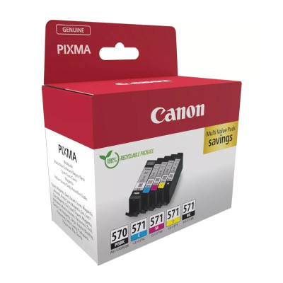 Canon Cartucho Multipack PGI570 CLI571