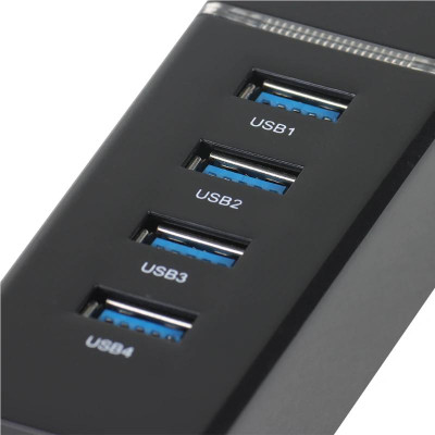 iggual Hub USB 30 tipo C x 4 puertos USB A 30