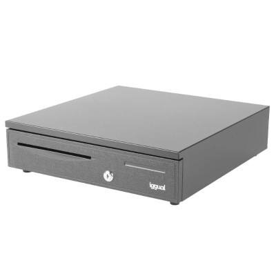 iggual Cajon portamonedas IRON 20 42cm 48 negro