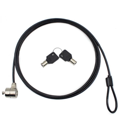 Nilox Cable de Seguridad Doble Llave 18 M Negro Nilox Cable de Seguridad Doble Llave 18 M Negro