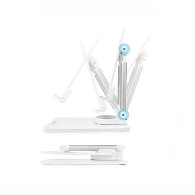 Tooq Soporte mesa tablet hasta 13 Blanco