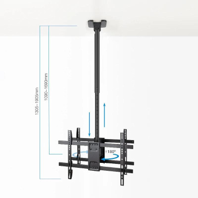 Tooq LPCE2286TSLI XL B Soporte techo 2 TV 43 86