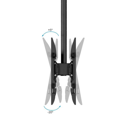 Tooq LPCE2286TSLI XL B Soporte techo 2 TV 43 86