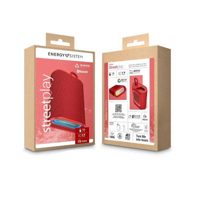 Energy Sistem Altavoz StreetPlay Cherry BT Energy Sistem Altavoz StreetPlay Cherry BT