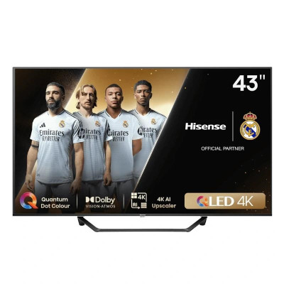 Hisense 43A7NQ TV 43 QLED 4K STV HDMi USB Wi