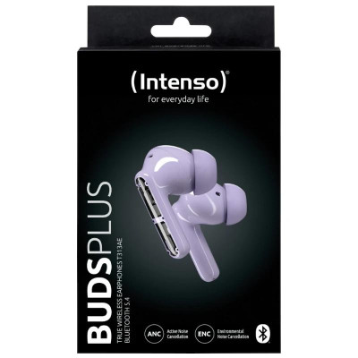 Intenso Buds Plus Auriculares TWS ANCENC lila