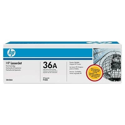 HP Toner 36A Negro