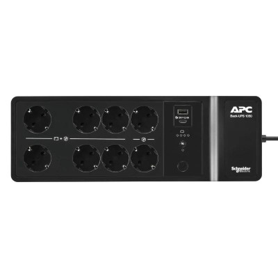 APC Back UPS 1050VA 600W 8 tomas Schuko USB AC