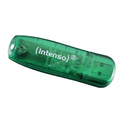 Intenso 3502460 Lapiz USB 20 Rainbow 8GB Verde